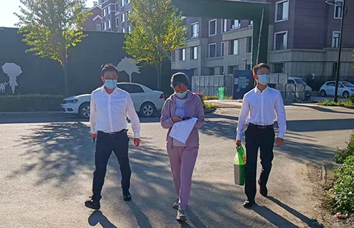 公司機(jī)關(guān)黨支部 開展“黨員進(jìn)社區(qū)”活動